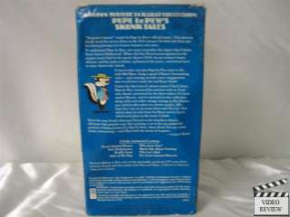 Pepe LePews Skunk Tales VHS Golden Jubilee 24 K Collec  
