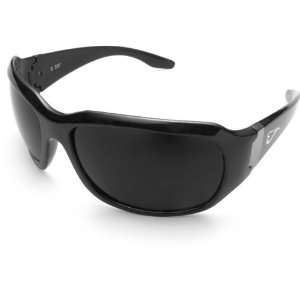  Edge Eyewear Civetta Safety Glasses   Black Frame, Smoke 