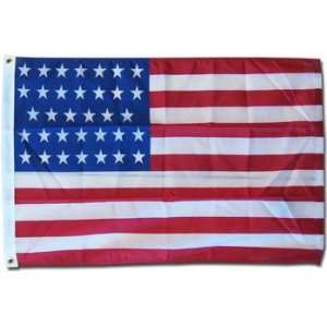  Union Civil War (34 stars)   Historic Flags 2x3 Nylon 