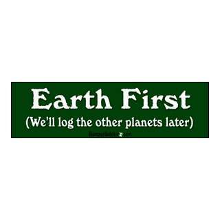   well log the other planets later   funny stickers (Small 5 x 1.4 in