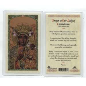  Prayer to Our Lady of Czestochowa Holy Card (HC9 405E 