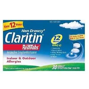  Claritin Allergy 12hr Reditabs 5mg, Size 30 Health 