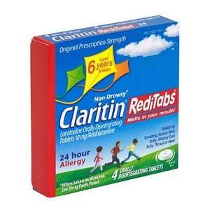  Claritin 24 Hour Allergy, RediTabs   4 ea Health 