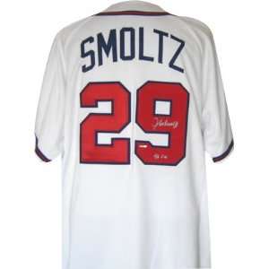  John Smoltz Atlanta Braves Autographed Home/White Majestic 