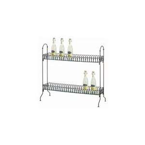  Sorley Iron/Glass/Mirror Two Tier Shelf by Arteriors Home 