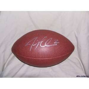  Jimmy Claussen Autographed Football