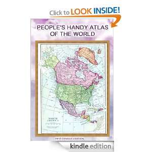 PEOPLES HANDY ATLAS OF THE WORLD in years 1910 Annonymous, THE 