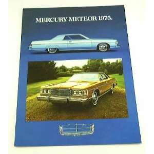   1975 75 Mercury METEOR BROCHURE Rideau 500 Montcalm 