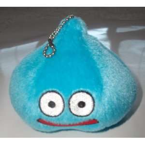  4 Blue Slime Mascot Plush Key Chain From Dragon Quset 