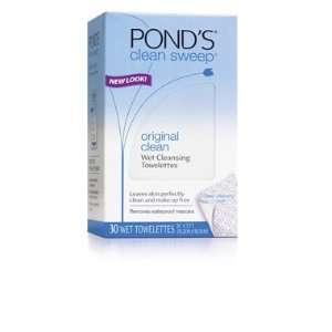  PONDS CLEAN SWEEP TOWELETTES BOX OF 30 