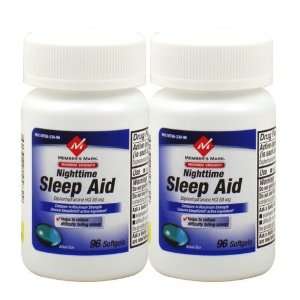  Members Mark Maximum Strength Sleep Aid   2/96 SoftGels 