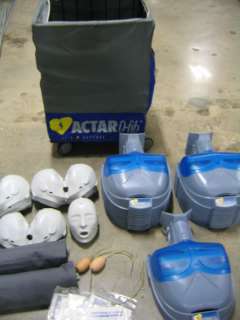   with Actar AED Trainers for a complete CPR and AED training system