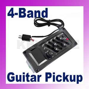 Band EQ Acoustic Guitar Bass Preamp Piezo Pickup Plus  
