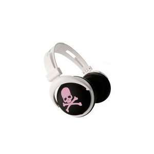  Stylish Headphone Star Skull Black Pink Electronics
