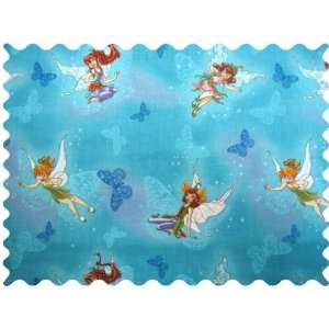    SheetWorld Fairies & Butterflies Fabric   By The Yard Baby