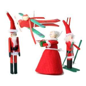  Santa Claus clothespin Craft Set Toys & Games