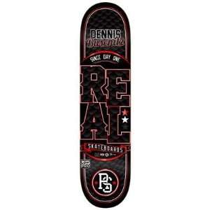  Real Lock Up Busenitz Low Pro Skateboard Deck 2012   7.56 