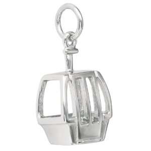  Sterling Silver Ski Lift Charm Arts, Crafts & Sewing