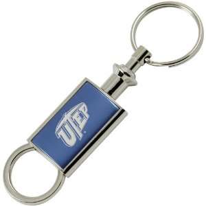  NCAA UTEP Miners Blue Valet Keychain