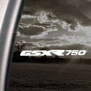  Suzuki Decal GSXR 750 Car Truck Bumper Window Sticker 