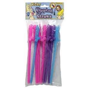  Dicky Sipping Straws 10Pc