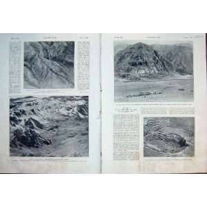  Andes Colca Mountain Aviation Lima French Print 1932