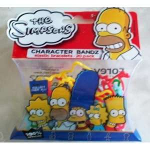  The Simpsons Series 1 Character Bandz   1 Pack of 20 