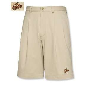  Baltimore Orioles Mens Twill Short By Cutter & Buck 35 