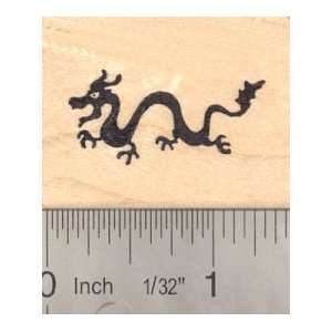  Small Chinese Dragon Rubber Stamp Arts, Crafts & Sewing