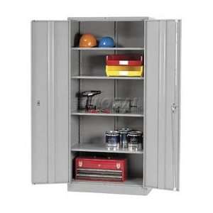  Paramount® Storage Cabinet Easy Assembly 36x18x78 Gray 