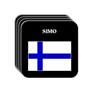  Finland   SIMO Set of 4 Mini Mousepad Coasters 