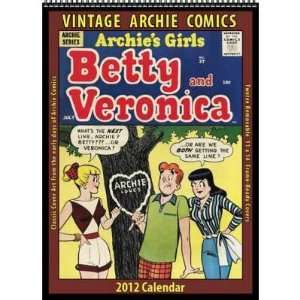  Vintage Archie Comics 2012 Wall Calendar