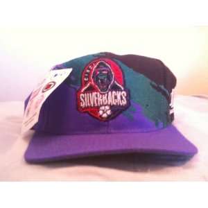 Cincinnati Silverbacks Vintage Paintsplash Snapback Hat 