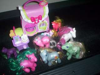 MY LITTLE PONY PONYVILLE FASHION BOUTIQUE W/ 12 PONIES  
