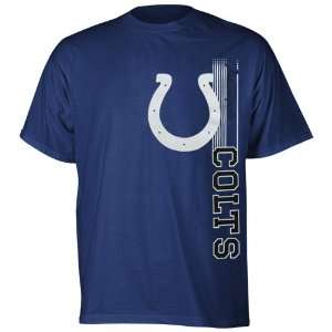 Reebok Indianapolis Colts Youth Vertical Presence T Shirt   Royal Blue 
