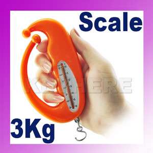 3Kg Pocket Scale Bag Handle Weight for Grocery Shoppers  