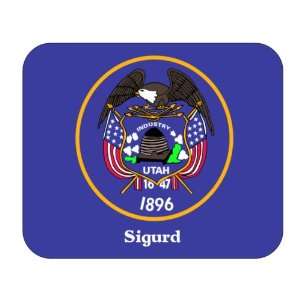  US State Flag   Sigurd, Utah (UT) Mouse Pad Everything 