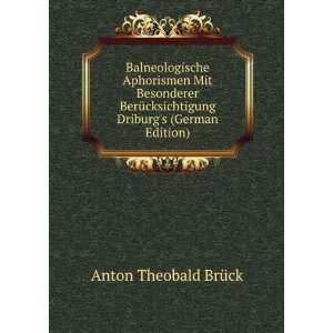   Driburgs (German Edition) Anton Theobald BrÃ¼ck Books