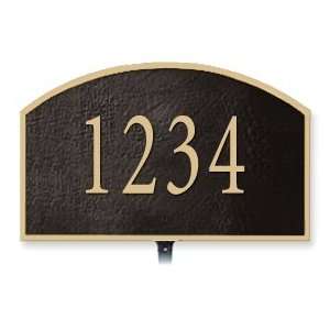  Signage 1320 Cast Aluminum Small Arched Plaques