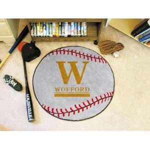  Wofford College Baseball Rug