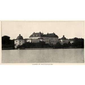  1910 Print Tessin Drottningholm Queens Island Sweden 17th 