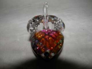 Hadrian Crystal Swan Colorful Crystal Figurine   With Rhinestone 