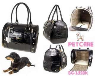 Black Petcare Pet Dog Cat Bag Carrier 36*23*28cm  