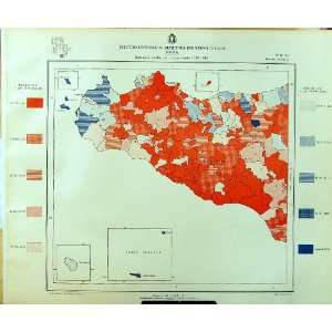   Colour Map Italy Statistics Deaths Palermo Trapani