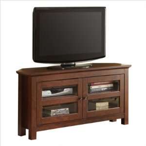  Home Loft Concept WLK1226 44 Corner Wood TV Console in 