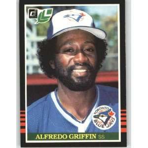  1985 Leaf / Donruss #230 Alfredo Griffin   Toronto Blue 