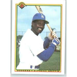  1990 Bowman #95 Alfredo Griffin   Los Angeles Dodgers 