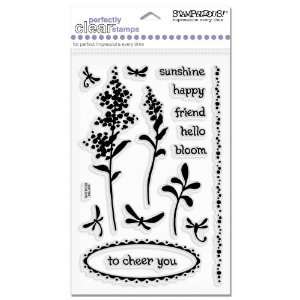   SSC1088 Perfectly Clear Stamp, Bold Sprigs Arts, Crafts & Sewing