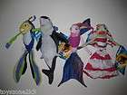 Set of 4 Shark Tale Plush 11   12 BRAND NEW with TAGS 