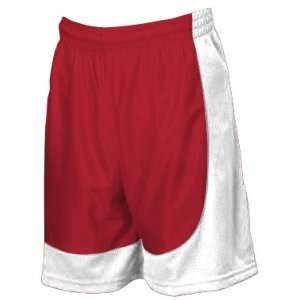  Dazzle Cloth 7 Inseam Swoosh Basketball Shorts 2 SCARLET 